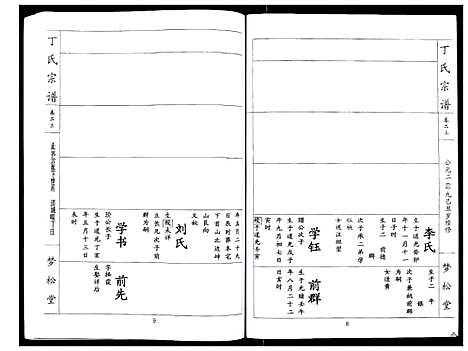 [丁]丁氏宗谱_24卷首1卷 (湖北) 丁氏家谱_二十三.pdf