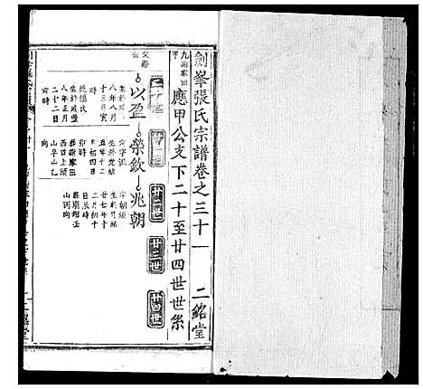 [张]剑峰张氏宗谱 (湖北) 剑峰张氏家谱_二十五.pdf