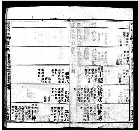 [张]张氏宗谱_33卷首7卷-黄冈张氏合修谱 (湖北) 张氏家谱_三十一.pdf