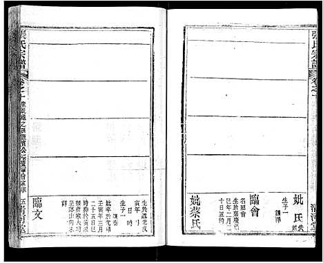 [张]张氏宗谱_69卷首11卷-楚黄张氏宗谱 (湖北) 张氏家谱_十七.pdf