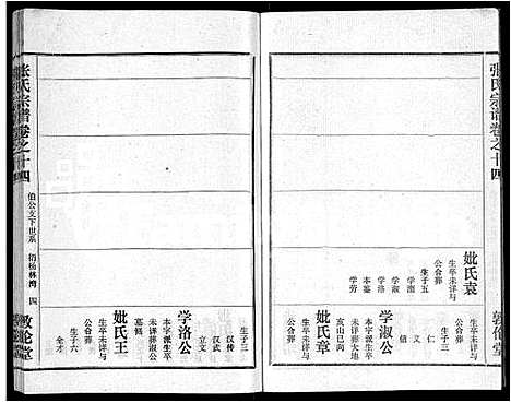 [张]黄冈张氏宗谱_34卷首1卷-张氏宗谱_黄冈张氏敦伦堂续修宗谱 (湖北) 黄冈张氏家谱_七.pdf