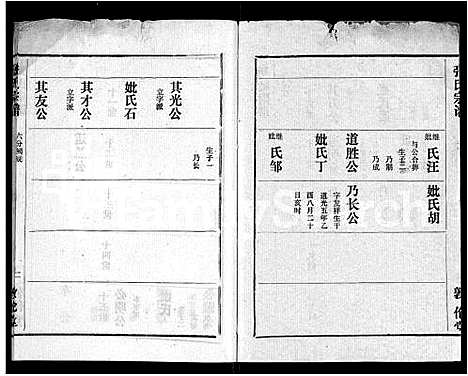 [张]黄冈张氏宗谱_34卷首1卷-张氏宗谱_黄冈张氏敦伦堂续修宗谱 (湖北) 黄冈张氏家谱_三十.pdf