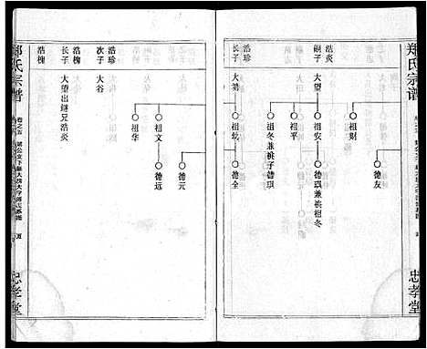 [郑]郑氏宗谱_10卷首5卷 (湖北) 郑氏家谱_二.pdf