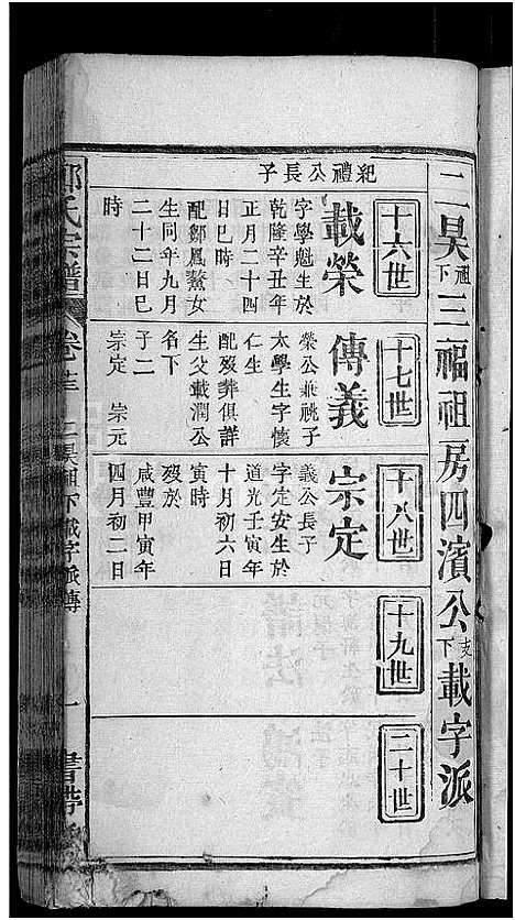 [郑]郑氏宗谱_20卷首5卷 (湖北) 郑氏家谱_十七.pdf