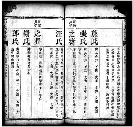 [郑]郑氏宗谱_30卷首2卷 (湖北) 郑氏家谱_三十.pdf