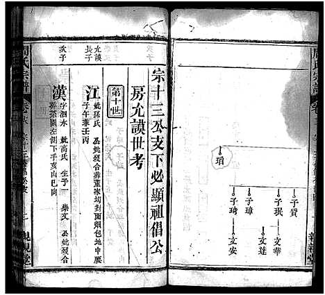 [周]周氏万五公房宗谱_18卷首4卷-周氏宗谱_周氏万五公房宗谱 (湖北) 周氏万五公房家谱_二十二.pdf