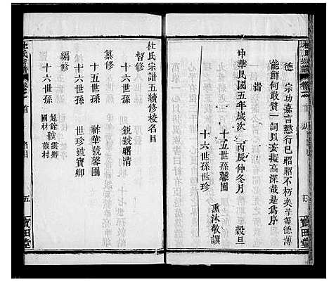 [杜]杜氏宗谱_12卷-黄冈杜氏族谱 (湖北) 杜氏家谱.pdf