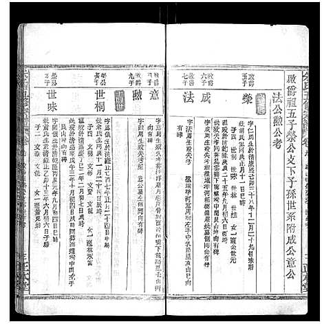 [朱]朱氏五修宗谱 (湖北) 朱氏五修家谱_九.pdf