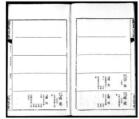 [邹]邹氏宗谱 (湖北) 邹氏家谱_二十九.pdf