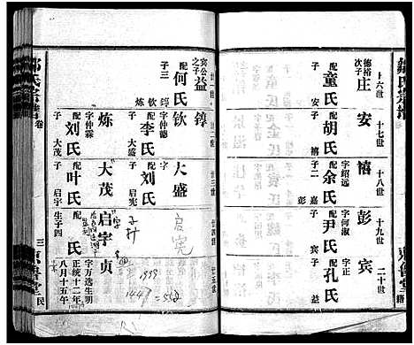 [邹]邹氏宗谱_不分卷-邹氏宗谱 (湖北) 邹氏家谱_一.pdf