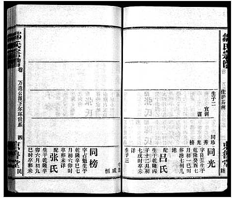 [邹]邹氏宗谱_不分卷-邹氏宗谱 (湖北) 邹氏家谱_三.pdf