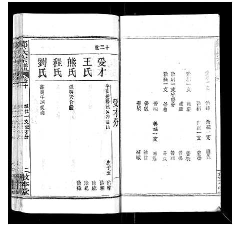 [邹]邹氏宗谱_22卷首4卷 (湖北) 邹氏家谱_十四.pdf