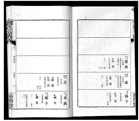 [邹]邹氏宗谱_24卷首2卷 (湖北) 邹氏家谱_十四.pdf