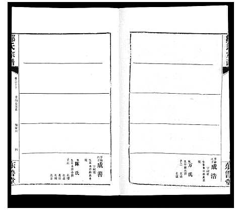 [邹]邹氏宗谱_24卷首2卷 (湖北) 邹氏家谱_二十九.pdf