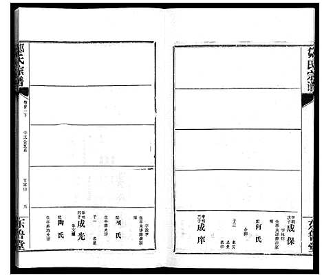 [邹]邹氏宗谱_24卷首2卷 (湖北) 邹氏家谱_三十一.pdf