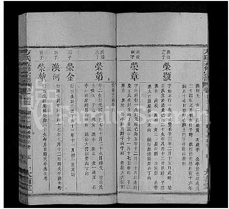 [方]方氏五修宗谱_48卷首5卷-方氏宗谱 (湖北) 方氏五修家谱_三十三.pdf