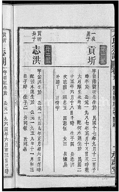 [方]方氏宗谱_31卷首3卷 (湖北) 方氏家谱_二十七.pdf