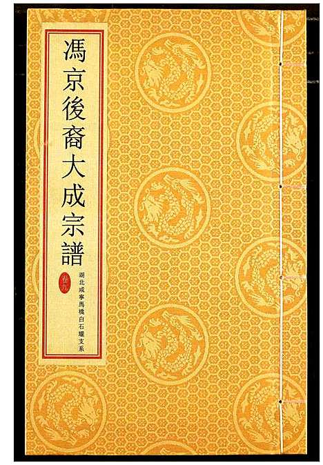 [冯]冯京后裔大成宗谱 (湖北) 冯京后裔大成家谱_九.pdf