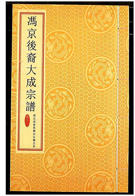 [冯]冯京后裔大成宗谱 (湖北) 冯京后裔大成家谱_十一.pdf