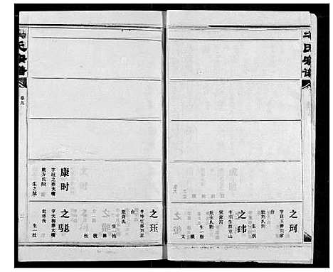 [冯]冯氏宗谱 (湖北) 冯氏家谱_九.pdf