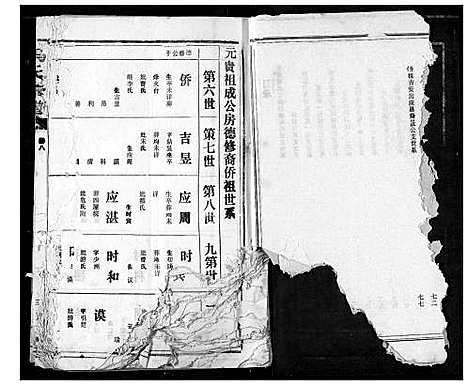 [冯]冯氏宗谱 (湖北) 冯氏家谱_九.pdf