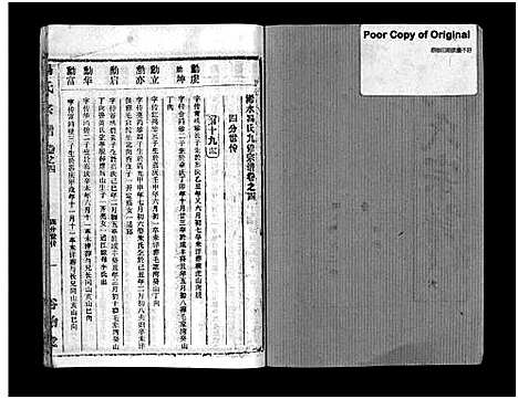 [冯]冯氏宗谱_分支分卷-Feng Shi_冯氏九修续修宗谱_冯氏宗谱 (湖北) 冯氏家谱_二十七.pdf