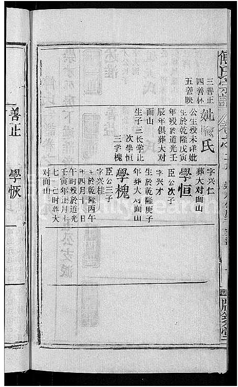 [傅]傅氏宗谱_31卷首4卷 (湖北) 傅氏家谱_二十六.pdf