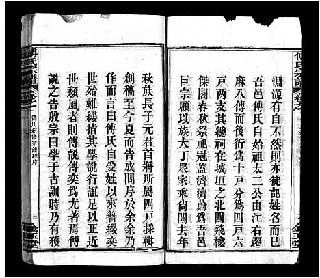 [傅]傅氏宗谱_6卷首3卷-Fu Shi (湖北) 傅氏家谱_一.pdf