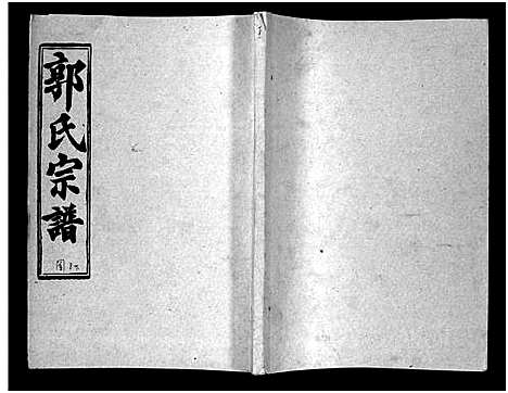 [郭]汾阳郭氏十一修族谱_世系16卷_世传60卷首7卷-郭氏宗谱-郭氏十一修族谱_汾阳郭氏十一修族谱 (湖北) 汾阳郭氏十一修家谱_十九.pdf