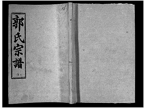 [郭]汾阳郭氏十一修族谱_世系16卷_世传60卷首7卷-郭氏宗谱-郭氏十一修族谱_汾阳郭氏十一修族谱 (湖北) 汾阳郭氏十一修家谱_四十三.pdf