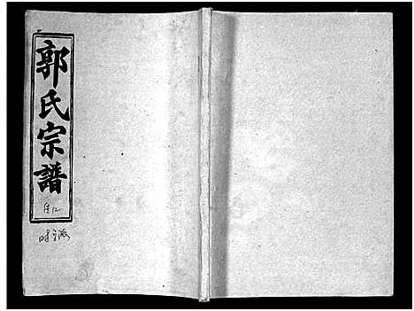 [郭]汾阳郭氏十一修族谱_世系16卷_世传60卷首7卷-郭氏宗谱-郭氏十一修族谱_汾阳郭氏十一修族谱 (湖北) 汾阳郭氏十一修家谱_四十六.pdf