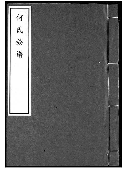 [何]何氏宗谱 (湖北) 何氏家谱_一.pdf