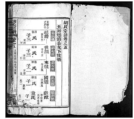 [胡]胡氏宗谱 (湖北) 胡氏家谱_五.pdf