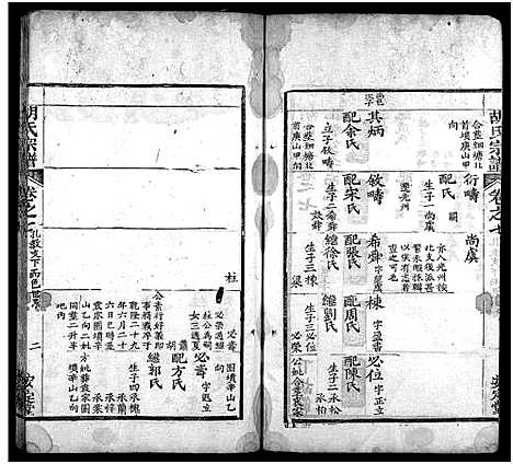 [胡]胡氏宗谱_10卷首1卷-黄冈县胡氏宗谱 (湖北) 胡氏家谱_八.pdf