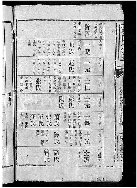 [胡]胡氏宗谱_15卷首1卷 (湖北) 胡氏家谱_七.pdf