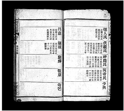 [胡]胡氏宗谱_16卷_及卷首-楚黄胡氏宗谱 (湖北) 胡氏家谱_二.pdf