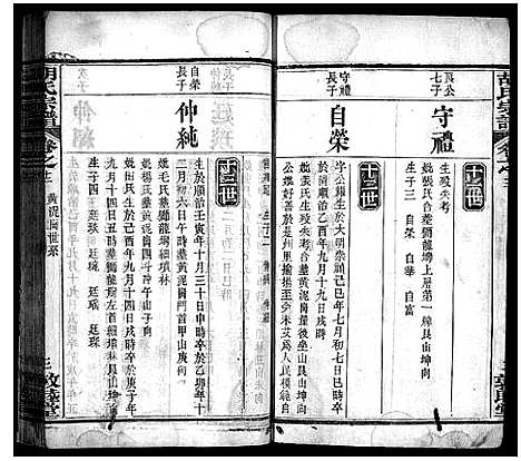 [胡]胡氏宗谱_16卷首2卷 (湖北) 胡氏家谱_十九.pdf