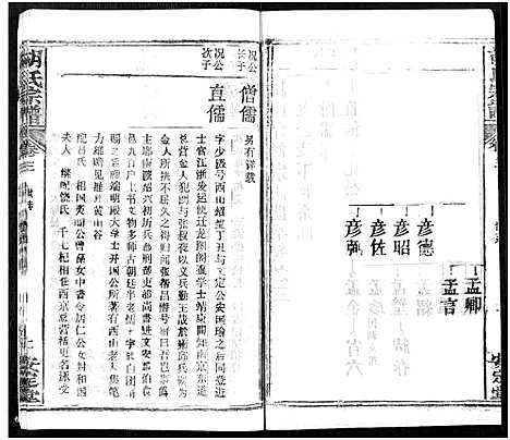 [胡]胡氏宗谱_21卷-胡氏合修宗谱 (湖北) 胡氏家谱_三.pdf