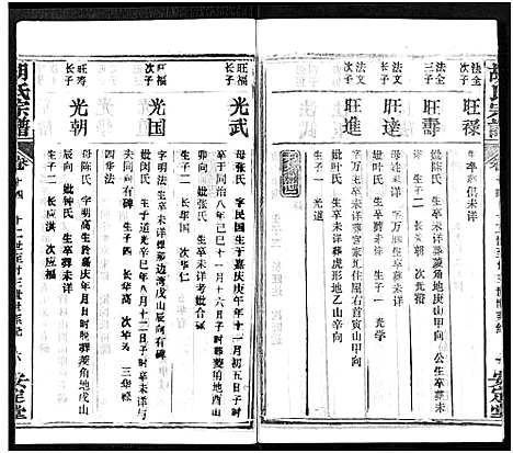 [胡]胡氏宗谱_21卷-胡氏合修宗谱 (湖北) 胡氏家谱_十四.pdf