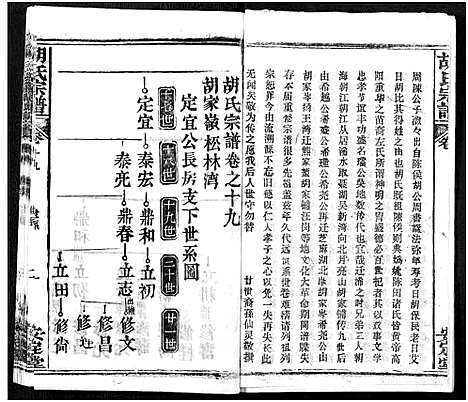 [胡]胡氏宗谱_21卷-胡氏合修宗谱 (湖北) 胡氏家谱_十九.pdf