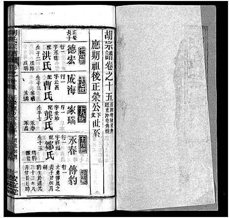 [胡]胡氏宗谱_27卷首4卷-Hu Shi_胡氏宗谱 (湖北) 胡氏家谱_十八.pdf