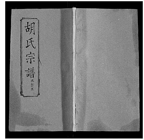 [胡]胡氏宗谱_28卷首5卷 (湖北) 胡氏家谱_四.pdf