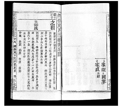 [胡]胡氏宗谱_28卷首5卷 (湖北) 胡氏家谱_十八.pdf