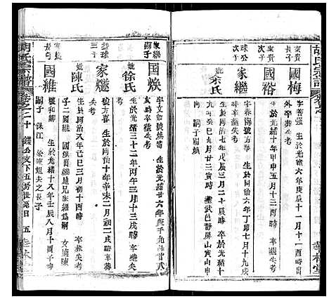 [胡]胡氏宗谱_28卷首5卷 (湖北) 胡氏家谱_二十.pdf