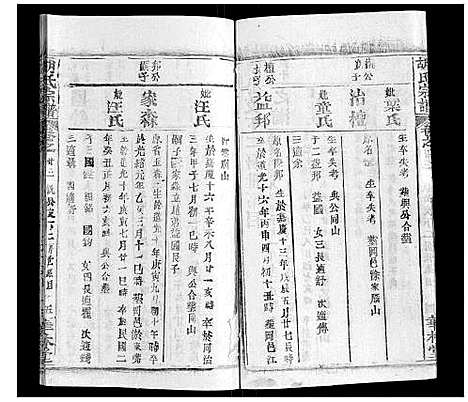 [胡]胡氏宗谱_28卷首5卷 (湖北) 胡氏家谱_二十二.pdf