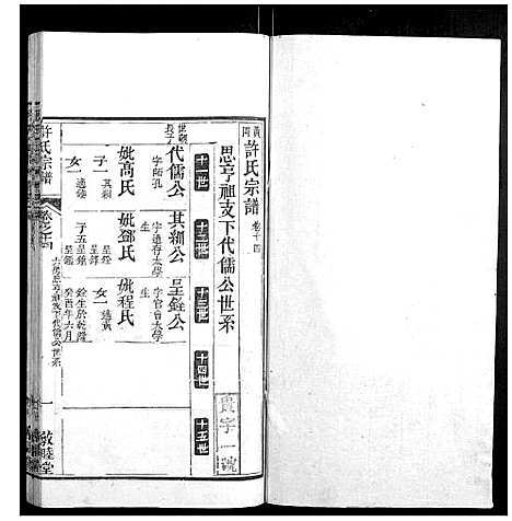 [许]许氏宗谱_22卷首7卷末1卷 (湖北) 许氏家谱_二十三.pdf