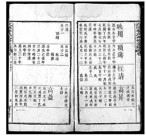 [华]武陵华氏九修宗谱 (湖北) 武陵华氏九修家谱_一.pdf