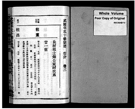 [华]武陵华氏十修宗谱_按房分卷-Wu Ling Hua Shi Shi Xiu_华氏宗谱_武陵华氏十修宗谱 (湖北) 武陵华氏十修家谱_十.pdf