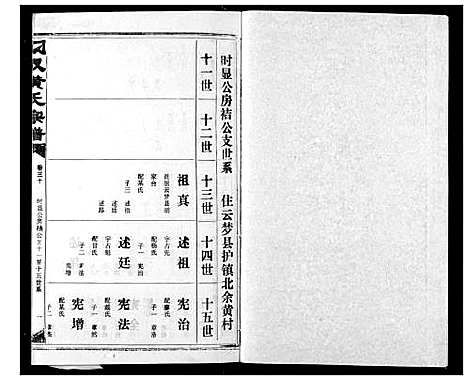 [黄]汈汊黄氏宗谱 (湖北) 汈汊黄氏家谱_三十二.pdf