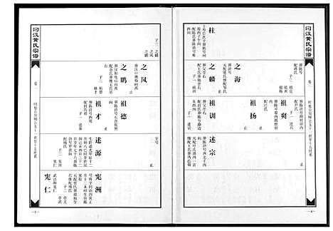 [黄]汈汊黄氏宗谱 (湖北) 汈汊黄氏家谱_二.pdf